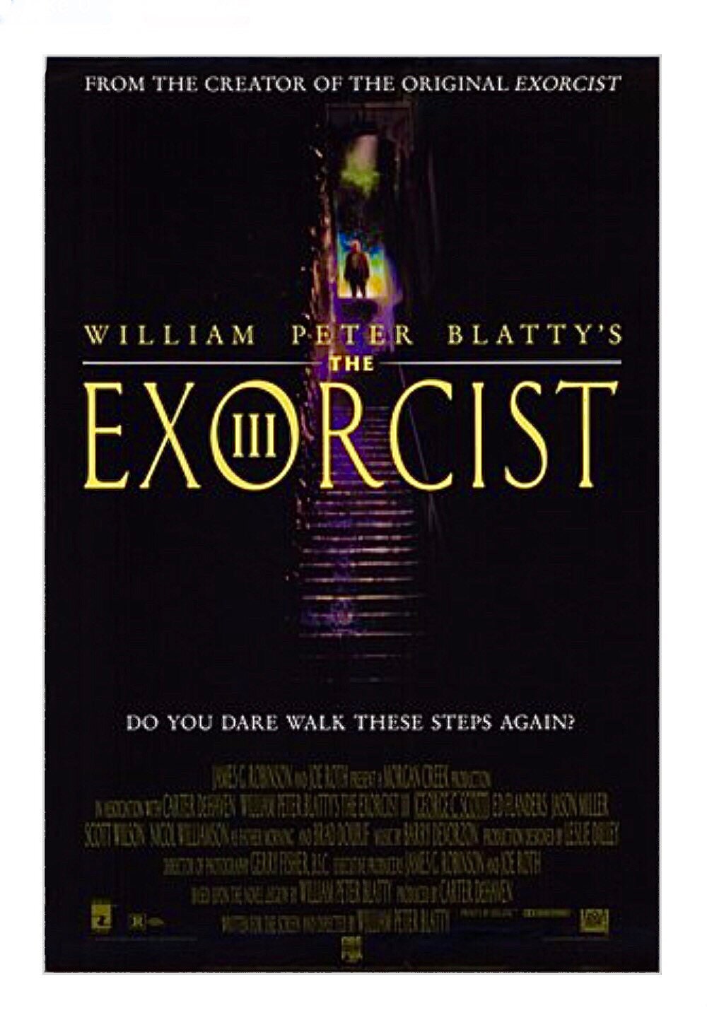 1990 - Exorcist 3 - Original - Promo Movie Poster