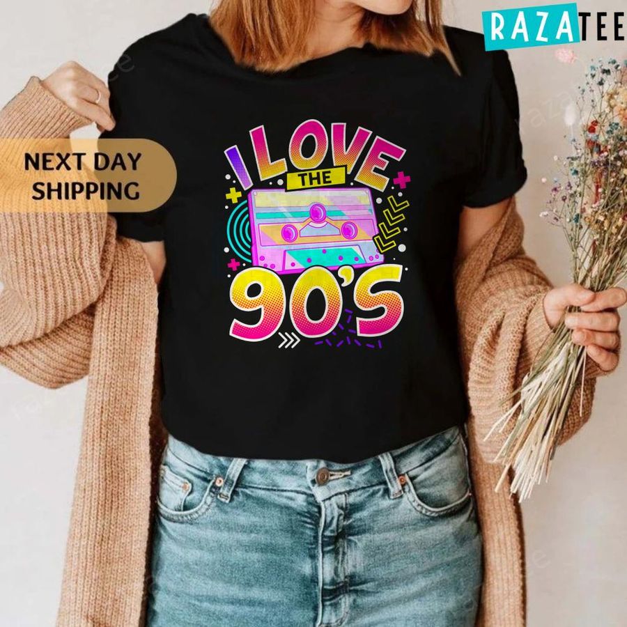 1990’s 90s I Heart the Nineties I Love the 90’s T-Shirt