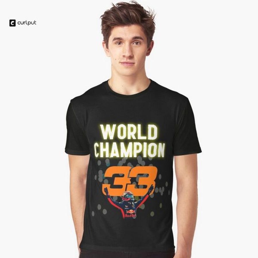 2021 Max Verstappen 33 F1 World Champion Unisex T-shirt