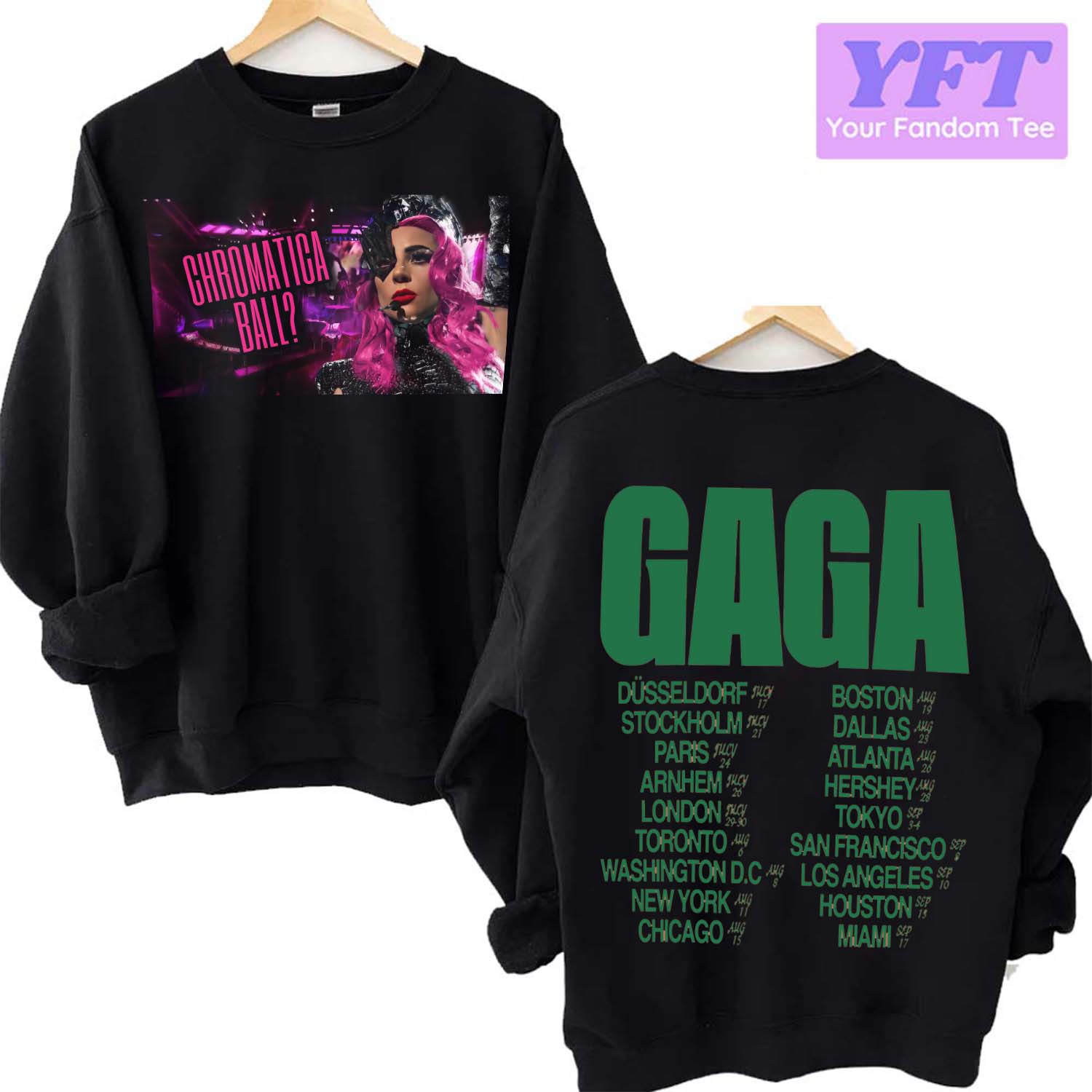 2022 Tour The Chromatica Ball Lady Gaga New Design Unisex Sweatshirt
