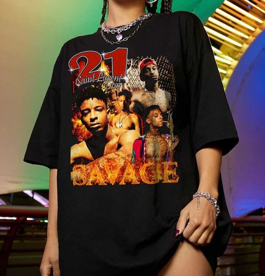 21 Savage 90s Raps Hip Hop Unisex T-Shirt