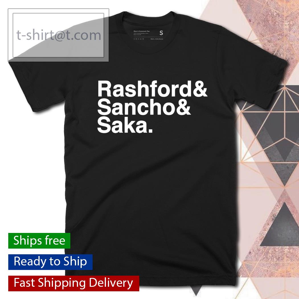 3 Kings Rashford Sancho Saka England Soccer shirt