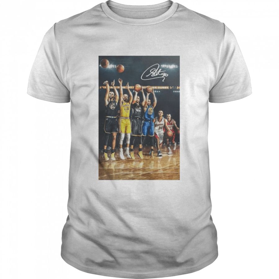 30 Stephen Curry Golden State Warriors 3 Point shirt