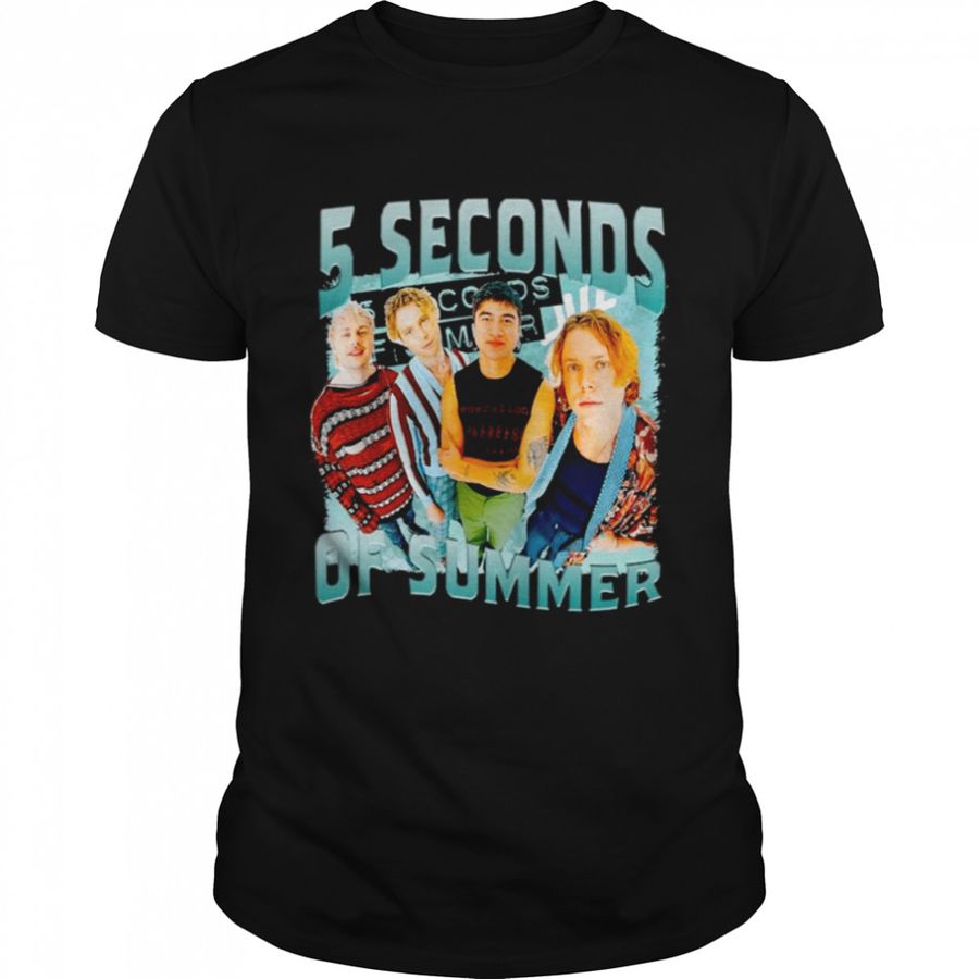 5 Seconds Of Summer Rock Band Vintage 90s shirt