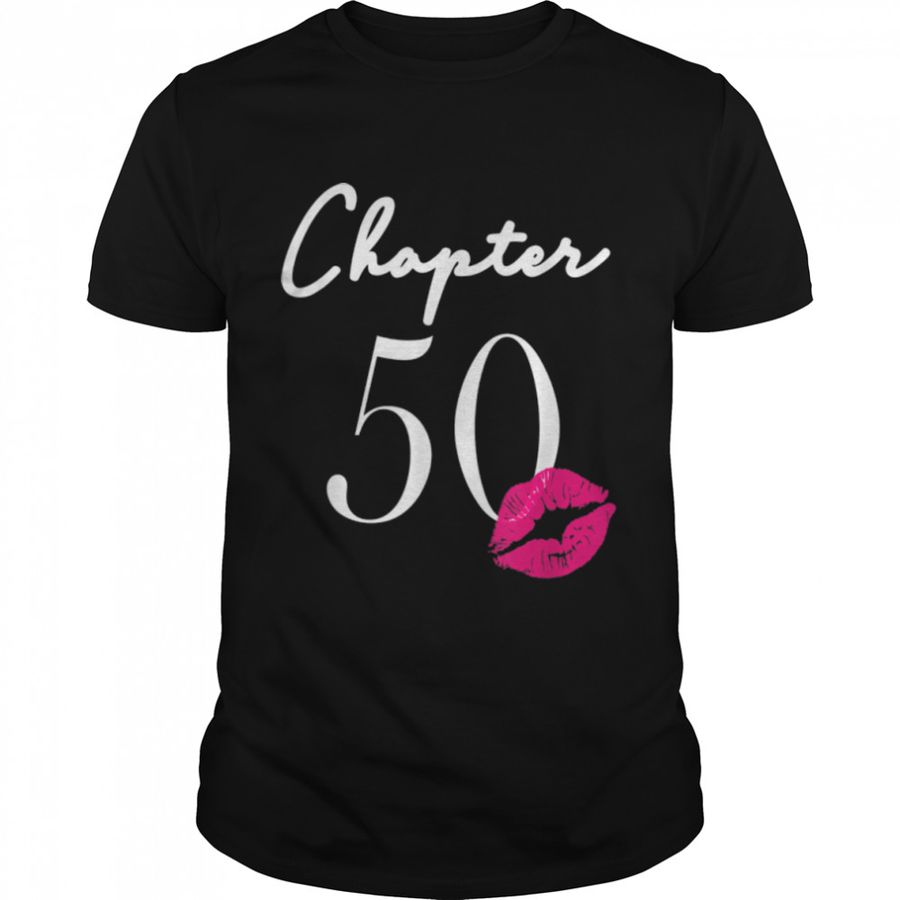 50th Birthday Women’s And Girls T-Shirt B09GD5ZM7M