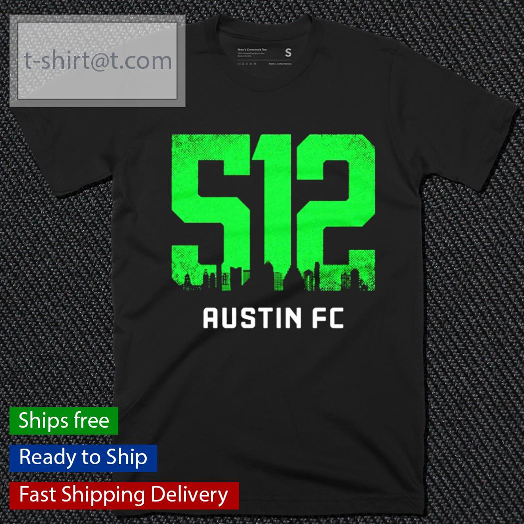 512 Austin FC Austin MLS shirt