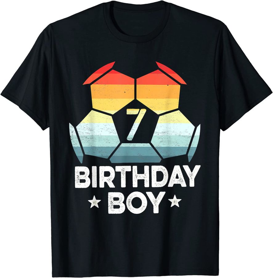 7 Year Old Soccer Player Gifts 7th Birthday Boy Seventh Bday