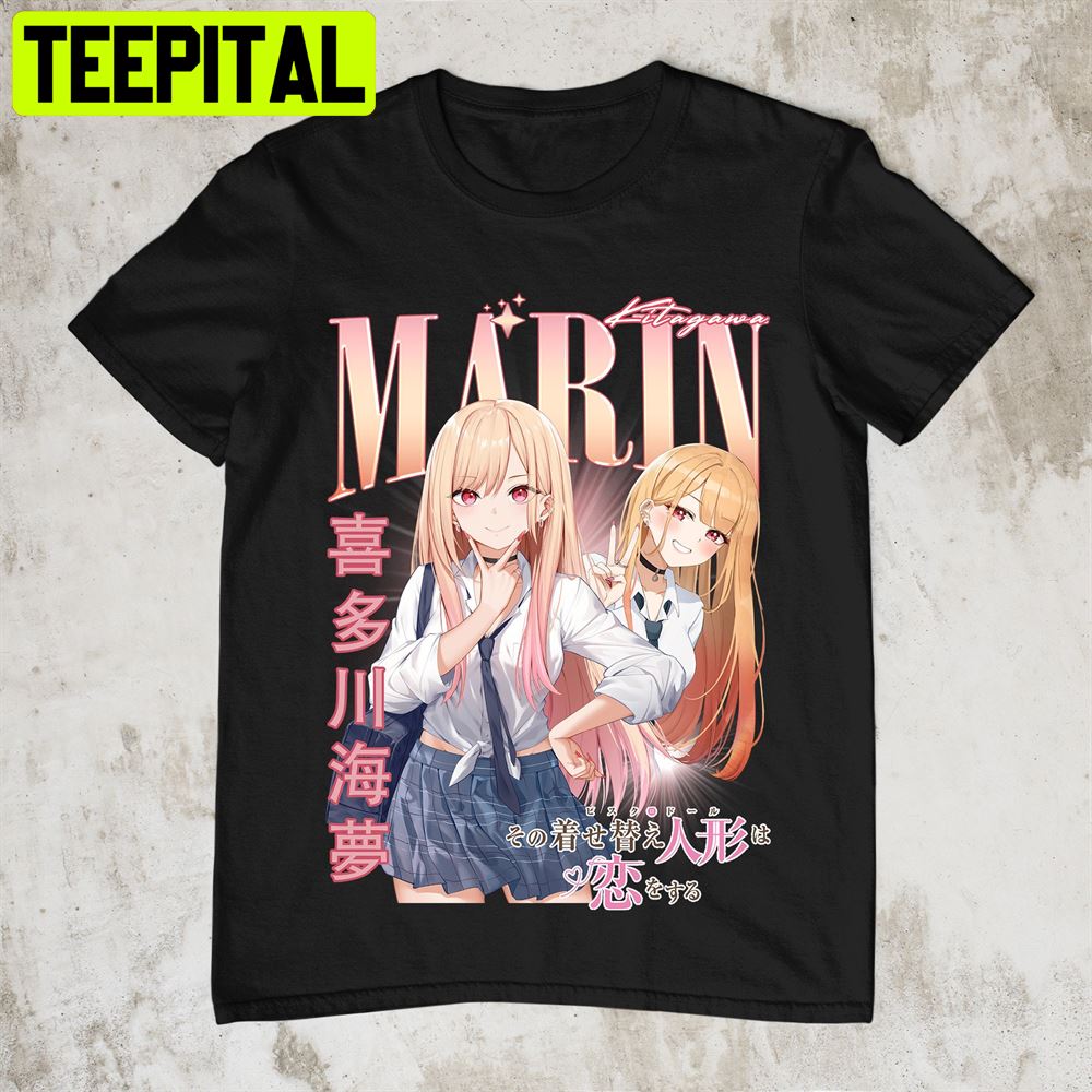 90s Marin Kitagawa My Dress Up Darling Homage Anime Unisex T-Shirt