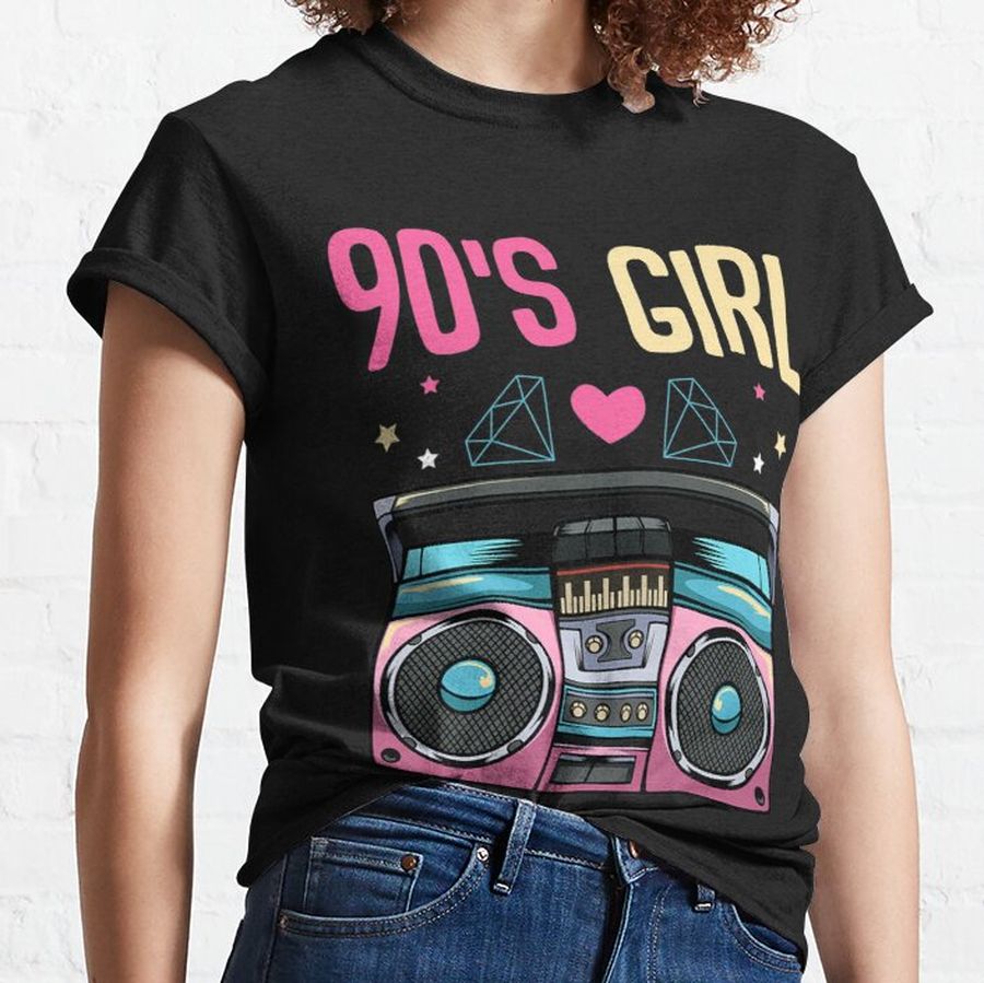 90's Girl Style Retro Vintage Outfits Clothes Old Radio Classic T-Shirt