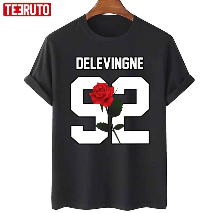 92 Cara Delevingne Rose Unisex T-Shirt