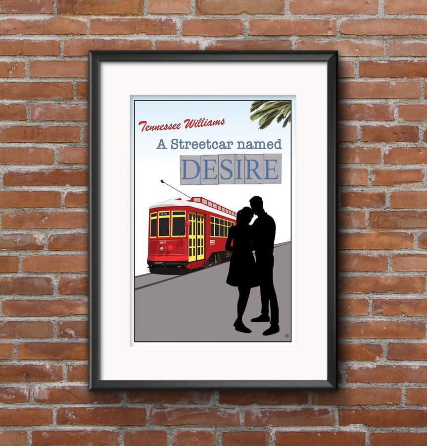 A Streetcar Named Desire - Theatre Poster Style Print