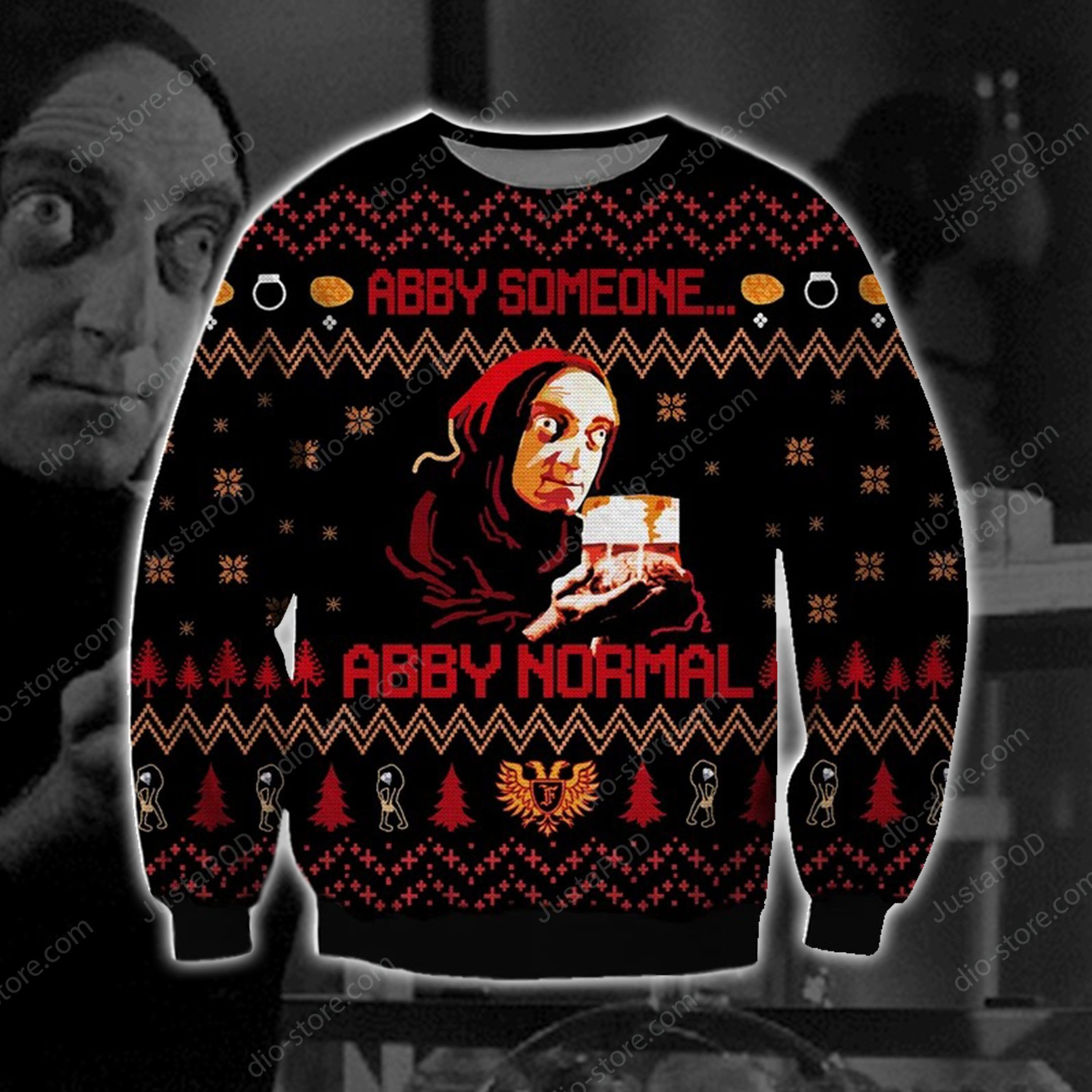 Abby Normal Ugly Sweater Ugly Sweater Christmas Sweaters Hoodie Sweater