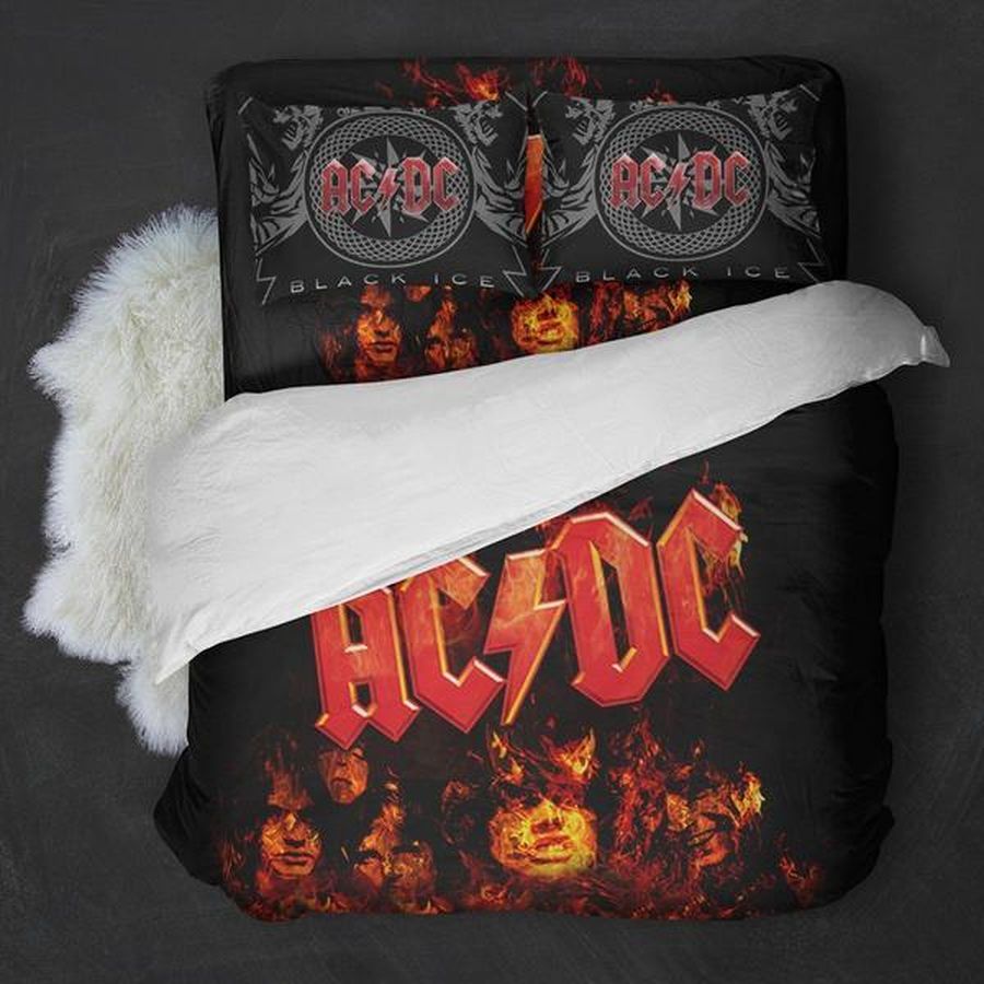 Ac Dc Hard Rock Band Bedding Set Duvet Cover Set