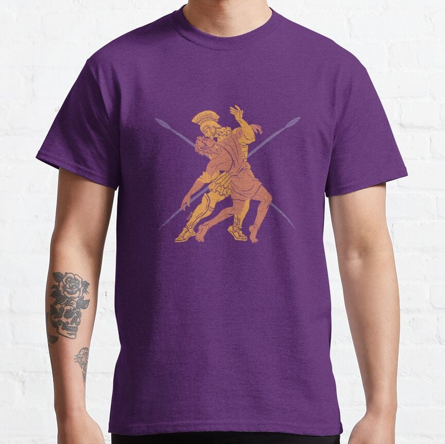 Achilles and Patroclus Lovers Classic T-Shirt