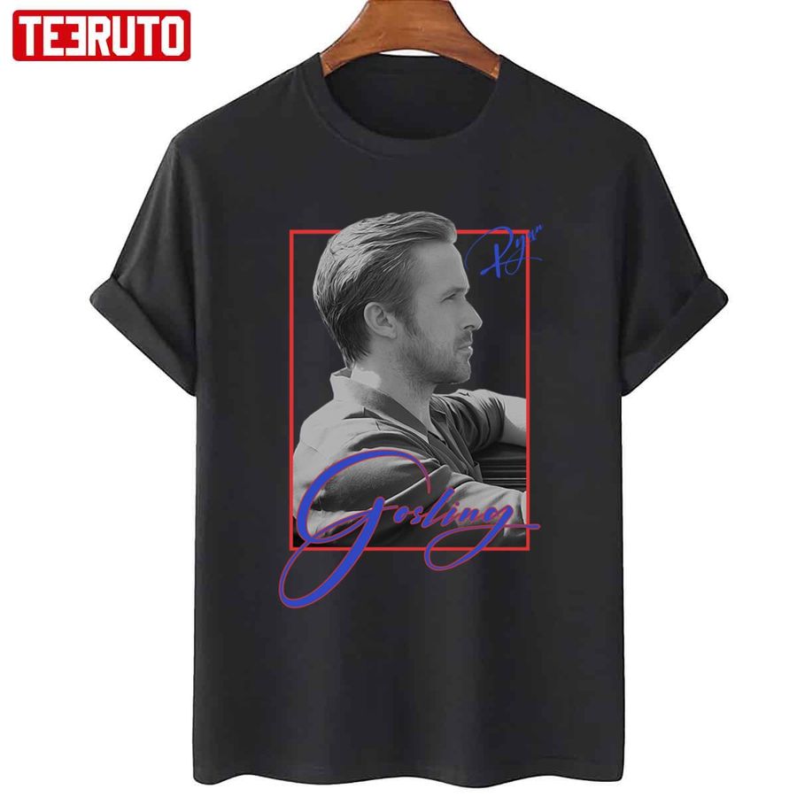Actor Ryan Gosling Portrait Photographic Unisex T-Shirt