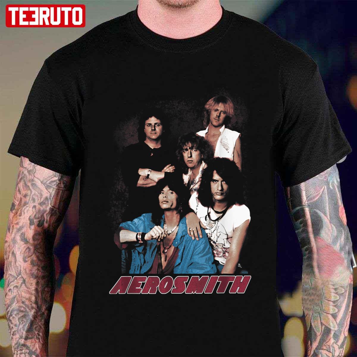 Aerosmith Portrait Design Unisex T-Shirt