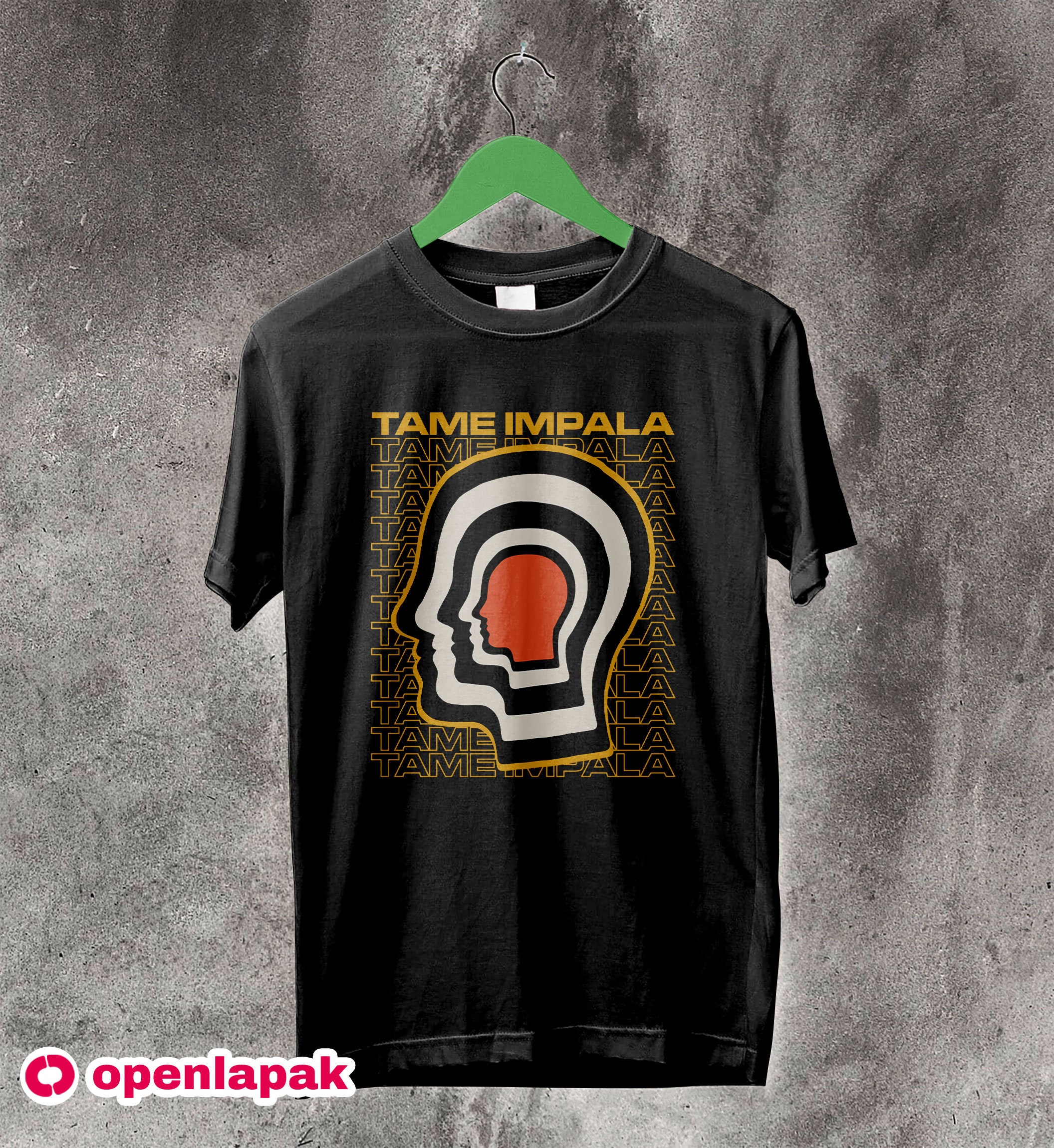 Aesthetic Head Classic Rock Tame Impala Unisex T-Shirt