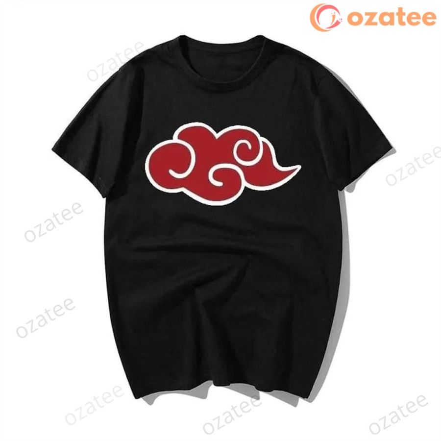 Akatsuki Cloud T-Shirt  Naruto merchandise clothing