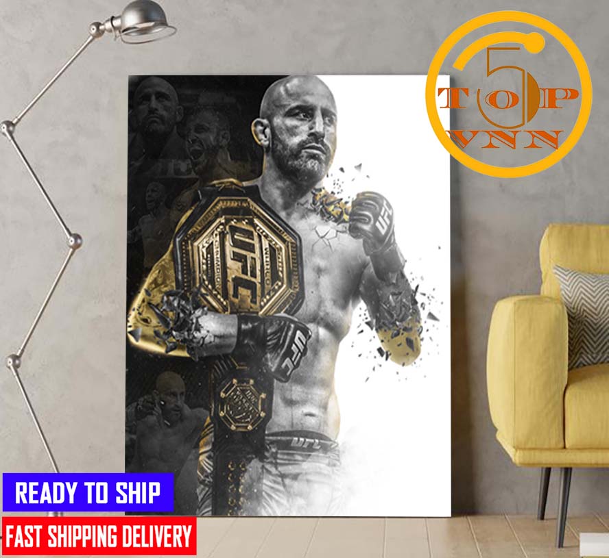 Alexander Volkanovski Champions Featherweight UFC 276 Home Decoration Poster Canvas