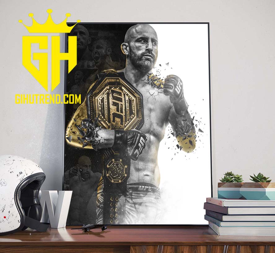 Alexander Volkanovski Champions Featherweight UFC 276 Poster Canvas