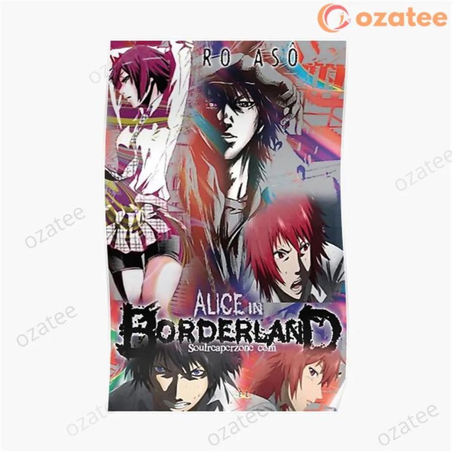 Alice In Borderland Anime Wonderland Poster