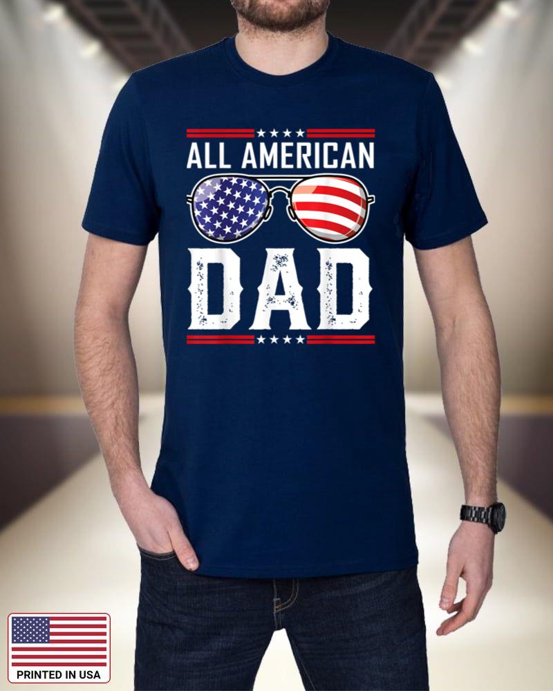 All American Dad Shirt Fourth 4th of July Sunglasses Family bcDEA