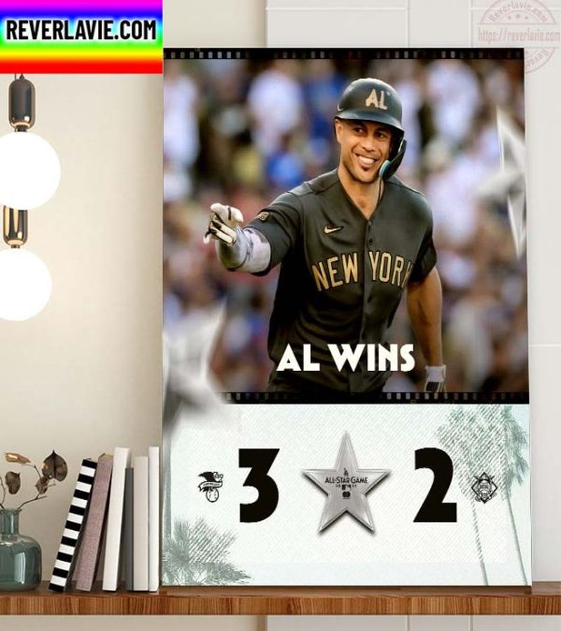 All Star Game AL Wins Makes 9 Straight Over The NL Home Decor Poster Canvas
