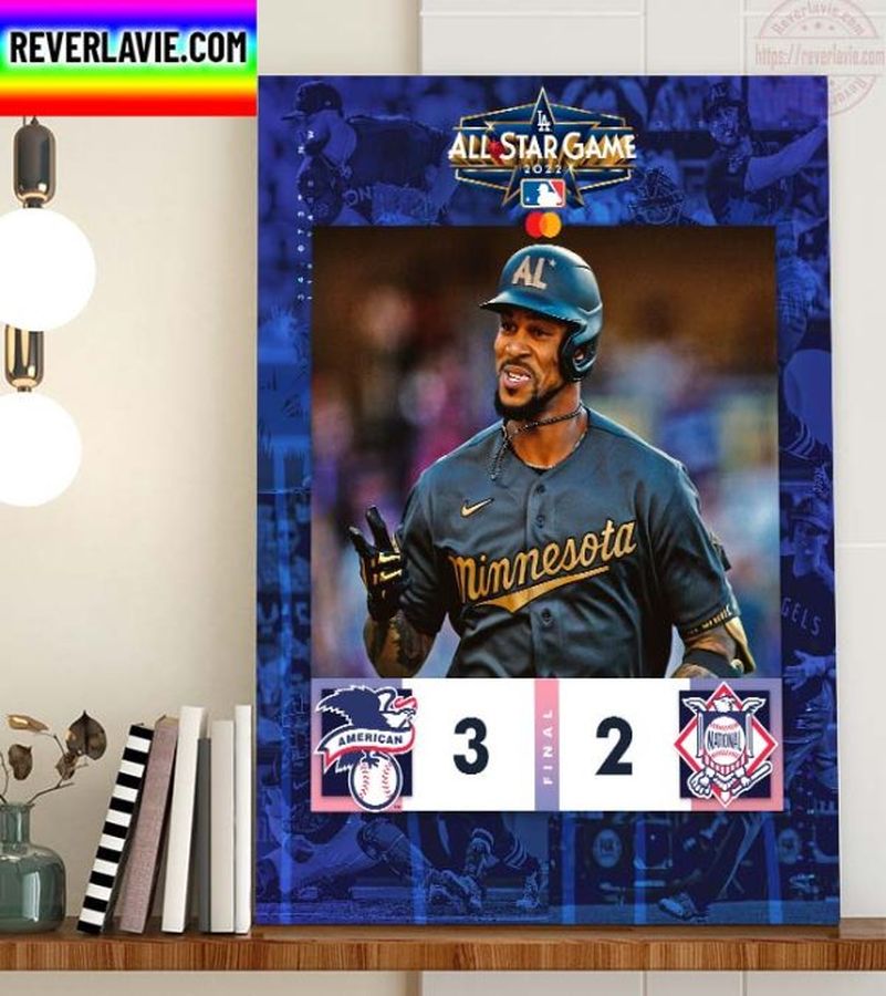 All Star Game American League Makes 9 Straight Over The National League Home Decor Poster Canvas