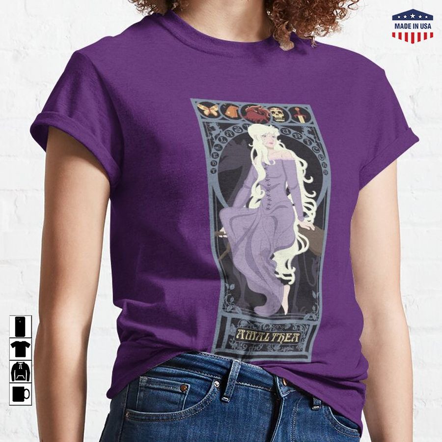 Amalthea Nouveau - The Last Unicorn Classic T-Shirt