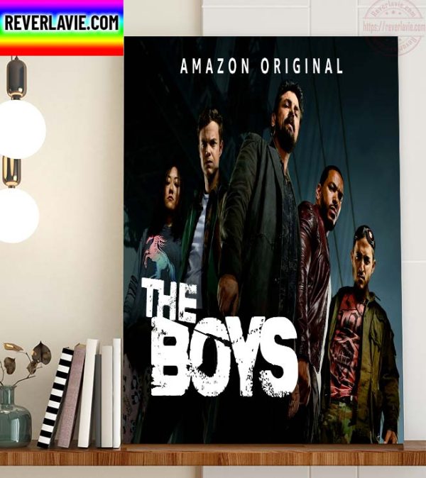 Amazon Original The Boys Official Poster Home Decor Poster Canvas