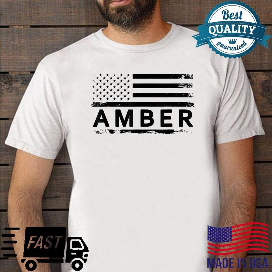 AMBER AMERICAN FLAG FOR AMBER Shirt