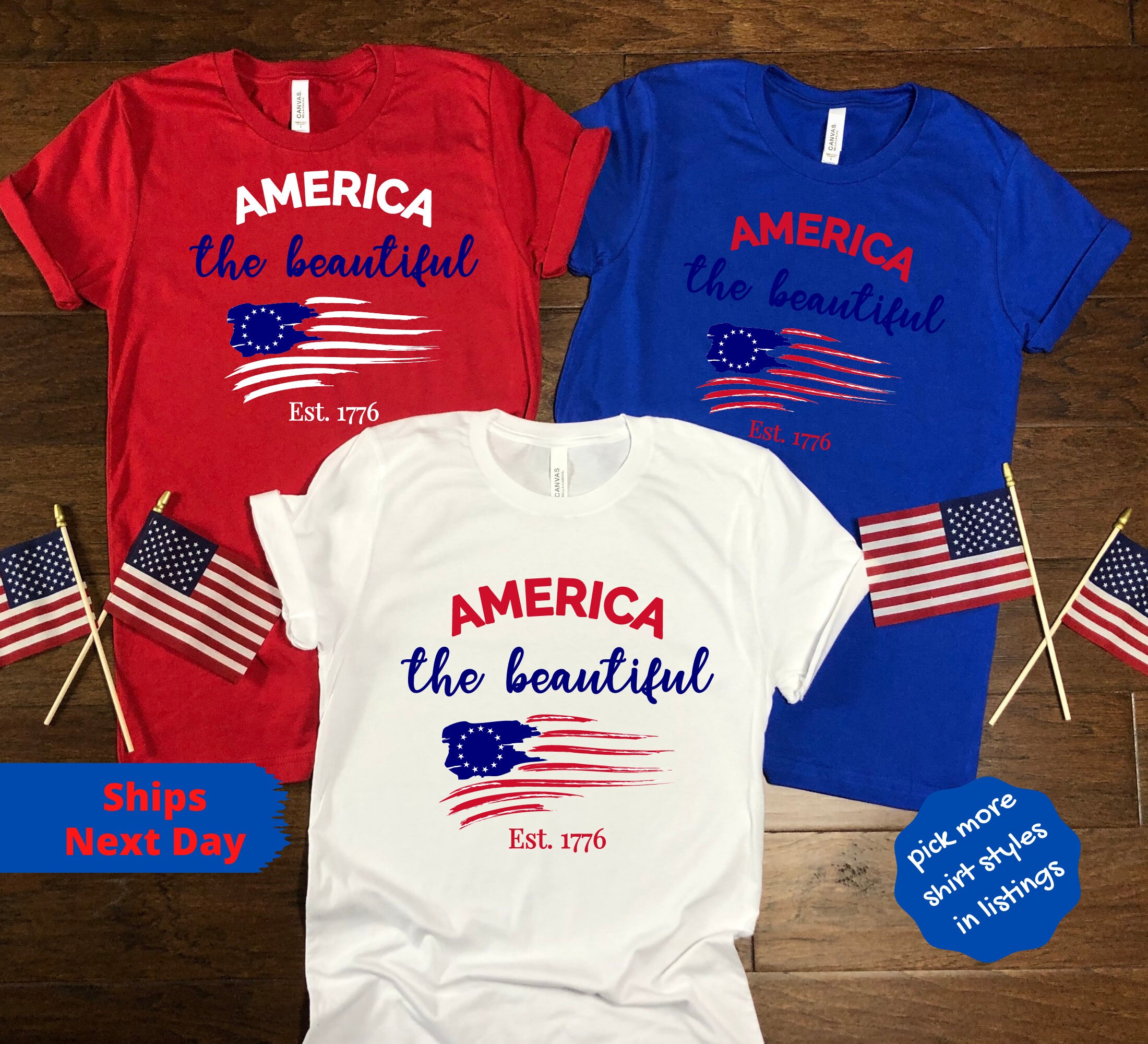 America The Beautiful America Flag 4 Of July Independence Day Unisex T-Shirt