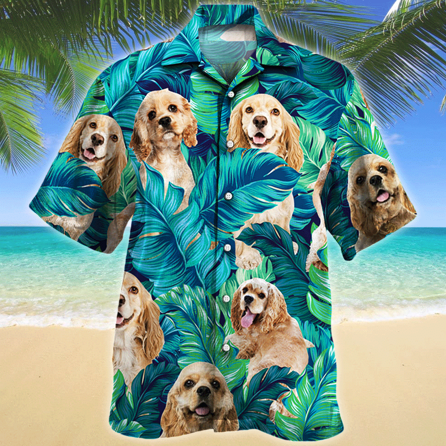American Cocker Spaniel Dog Lovers Gift Hawaiian Shirt.png