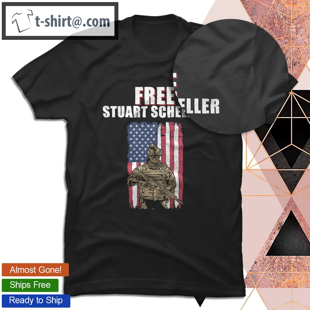 American Flag Free Stuart Scheller Shirt