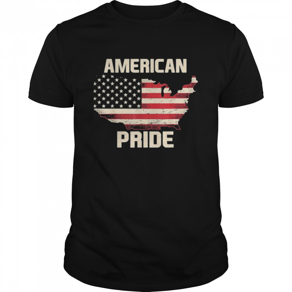 American flag pride 2022 shirt