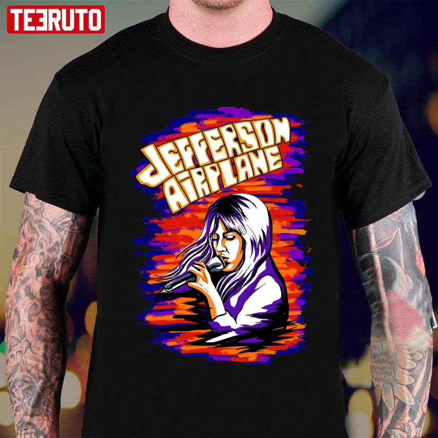 American Rock Band Jefferson Airplane Art Unisex T-Shirt