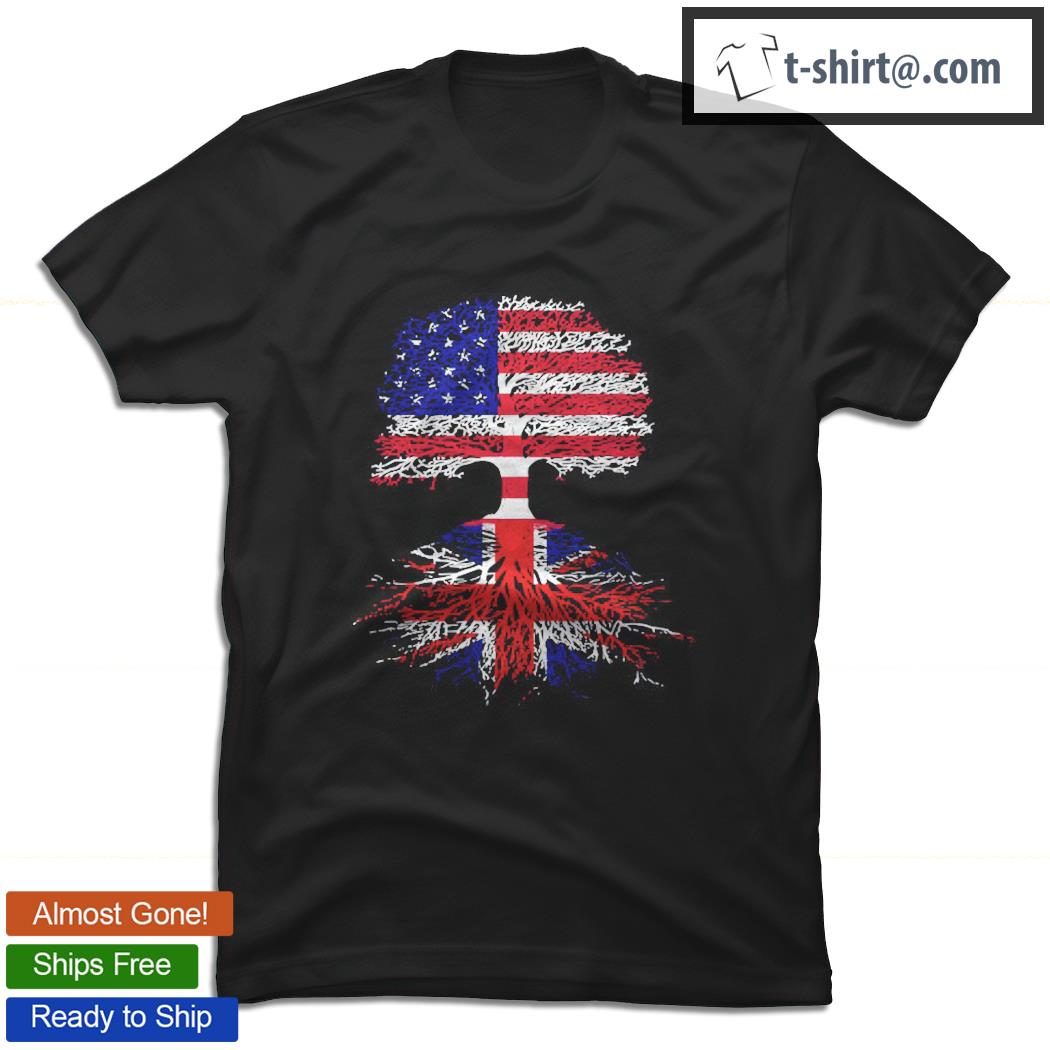 American Tree With British Roots T-shirt