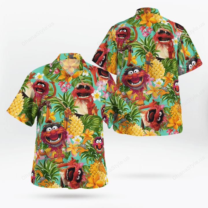 Animal Muppet Hawaiian Shirt And Shorts