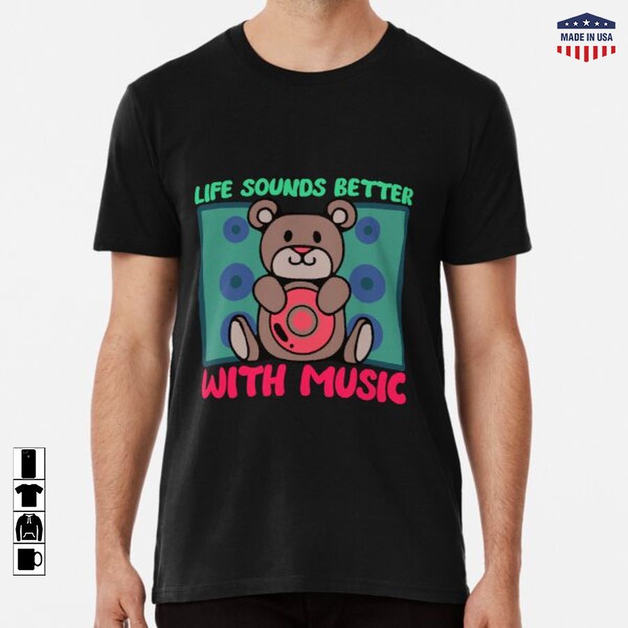 Animals music Premium T-Shirt