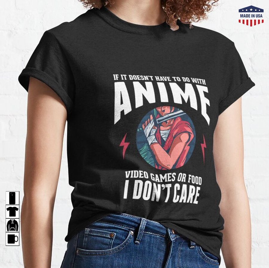 Anime Video Games Idea An Otaku Classic T-Shirt