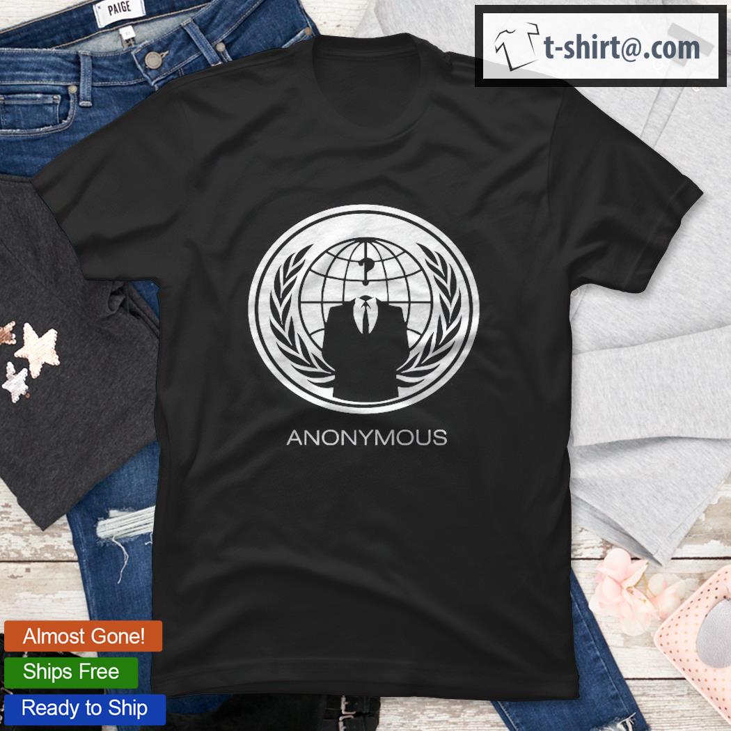 Anonymous Group Occupy Hacktivist Pipa Sopa Acta V For Vendetta Shirt
