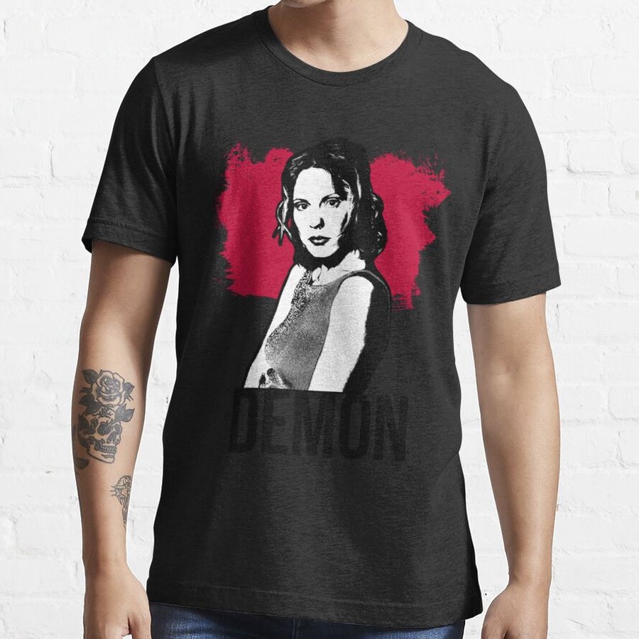 Anya the Demon - Red with Black Text (BtVS) Essential T-Shirt