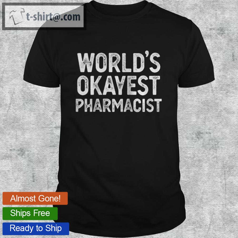 Apotheker world’s okayest apotheker raglan shirt