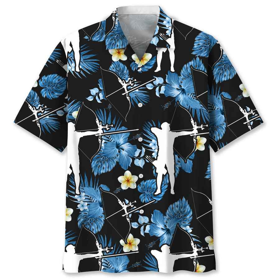 Archery Nature Hawaiian Shirt.png