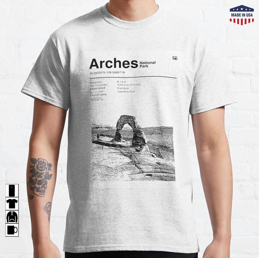 Arches National Park (Utah, United States) Classic T-Shirt