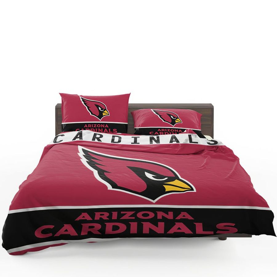 Arizona Cardinals Custom Bedding Sets Rugby Team Cover Set Set