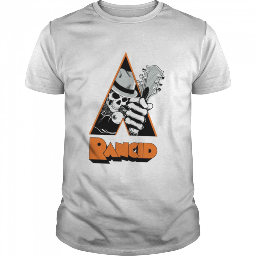 Arrow Aesthetic Design Rancid Band shirt
