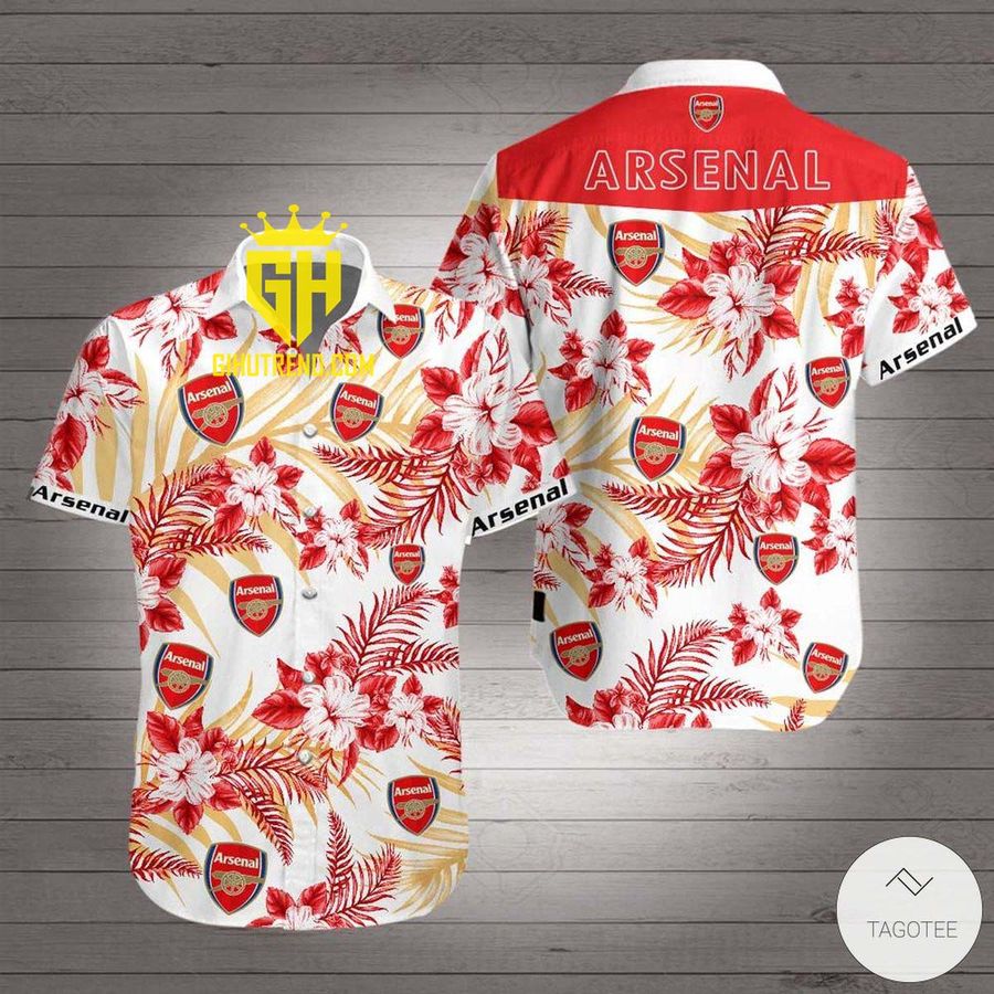 Arsenal FC For Fans Hawaiian Shirt And Shorts