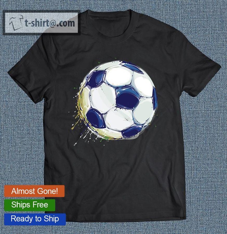 Athletic Soccer Football Ball Sports Player T-shirt