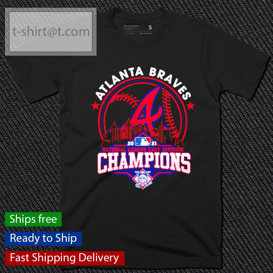 Atlanta Braves 2021 National League East Division Champions shirt